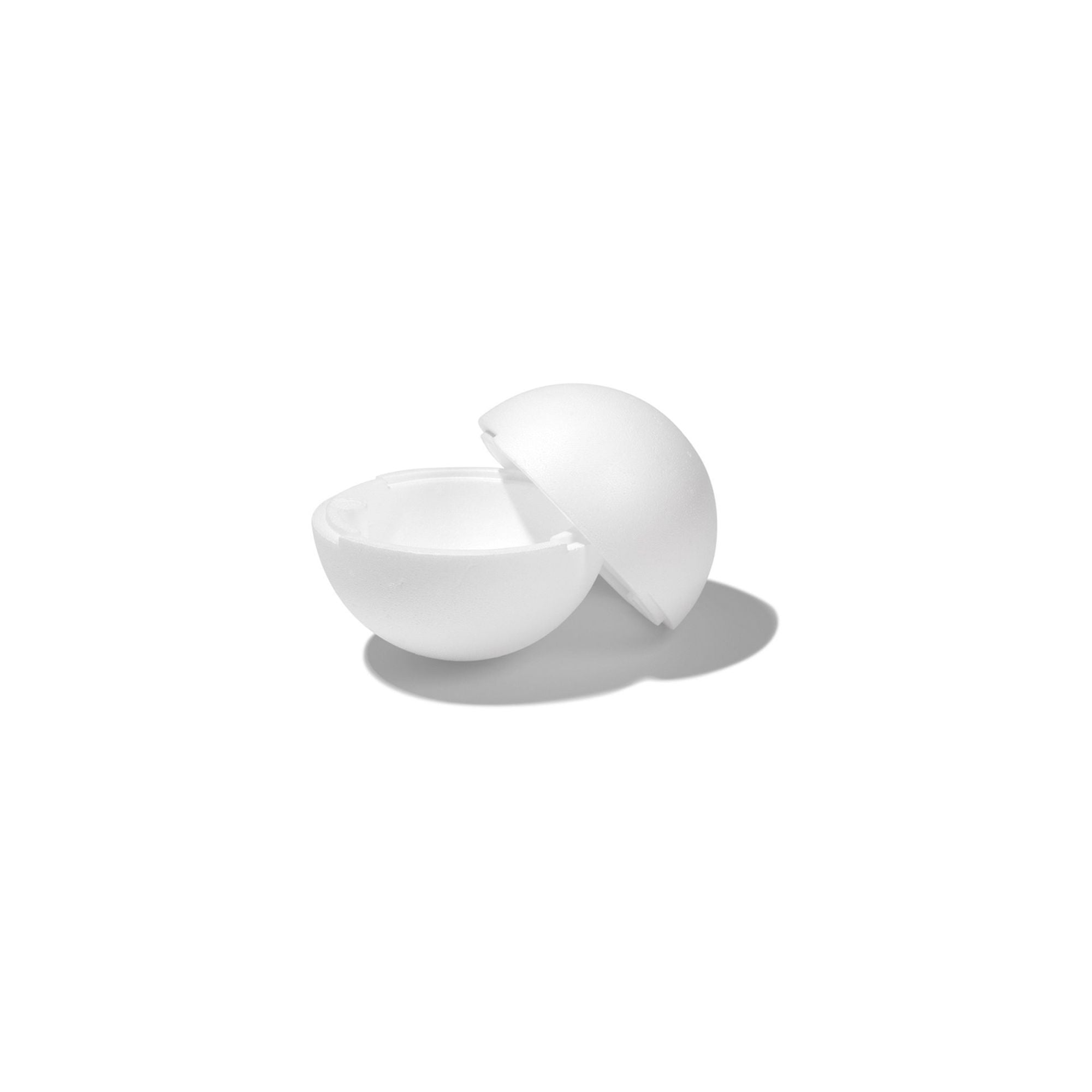 4DXSB91023-1 [file:4DXSB91023-1.jpg] Polystyrene Foam Ball, Two Piece, Hollow