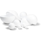 4DXSB91023-2 [file:4DXSB91023-2.jpg] Polystyrene Foam Ball, Two Piece, Hollow