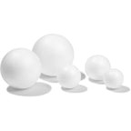4DXSB91023-4 [file:4DXSB91023-4.jpg] Polystyrene Foam Ball, Two Piece, Hollow
