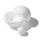 4DXSB91023-8 [file:4DXSB91023-8.jpg] Polystyrene Foam Ball, Two Piece, Hollow