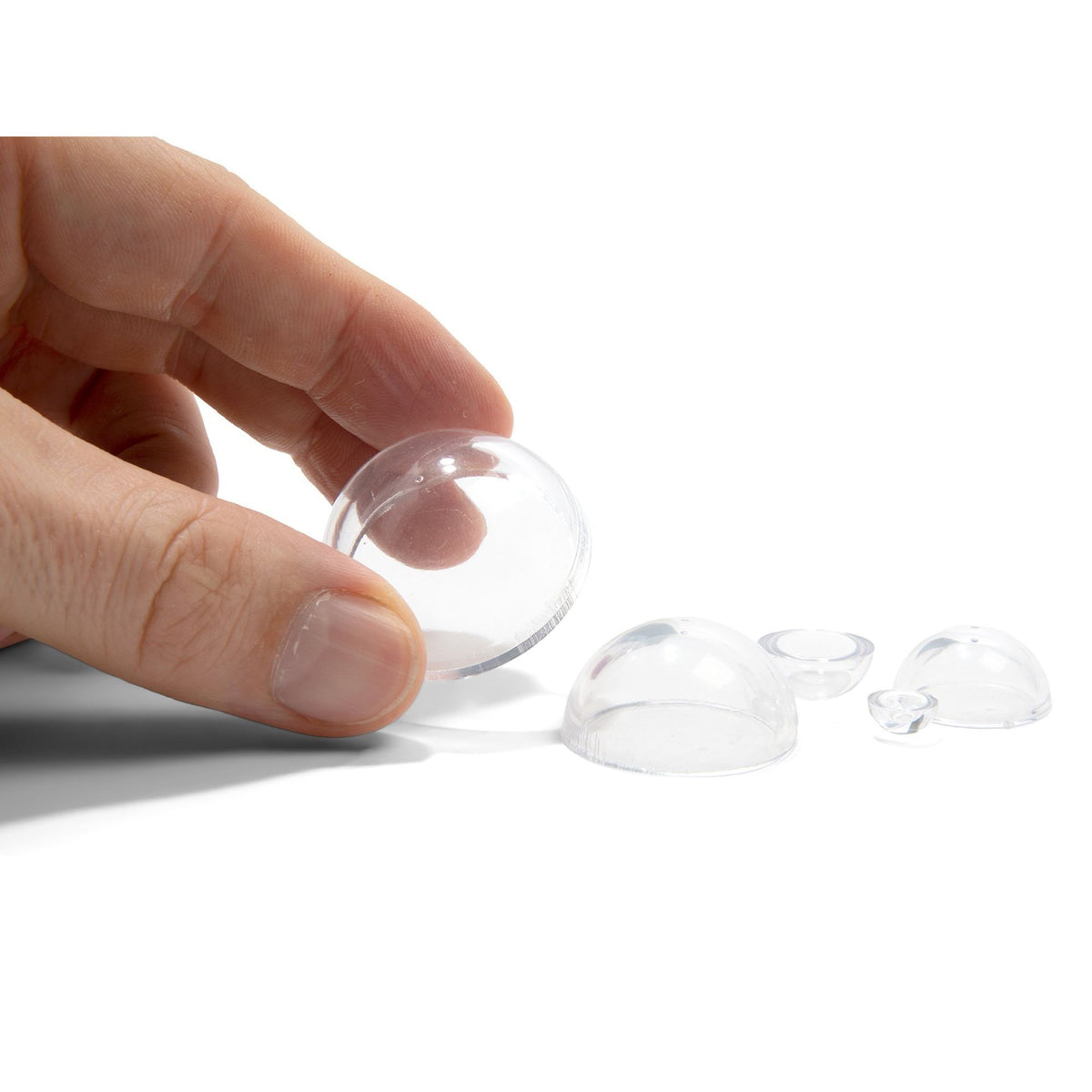 Acrylic Hemisphere, Clear