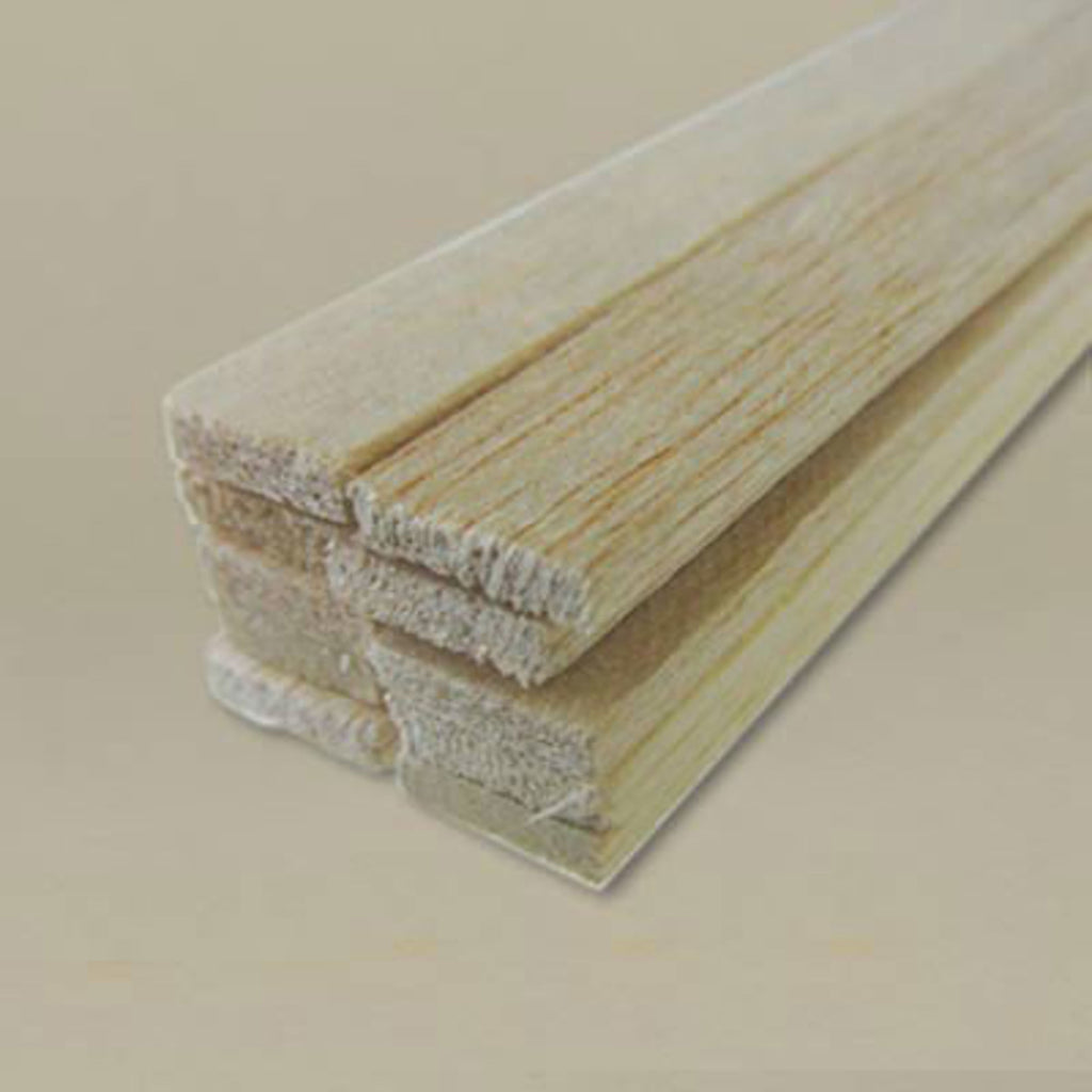 4DXSS92041-3 Balsa Rectangular Rod Packs