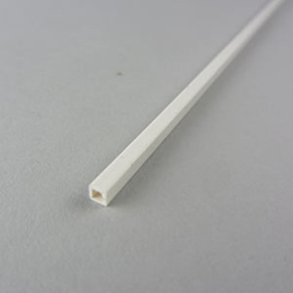 4DXST60071 [file:4DXST60071-1.jpg] ASA Square Tube, 3 x 1000mm, 0.5mm Wall