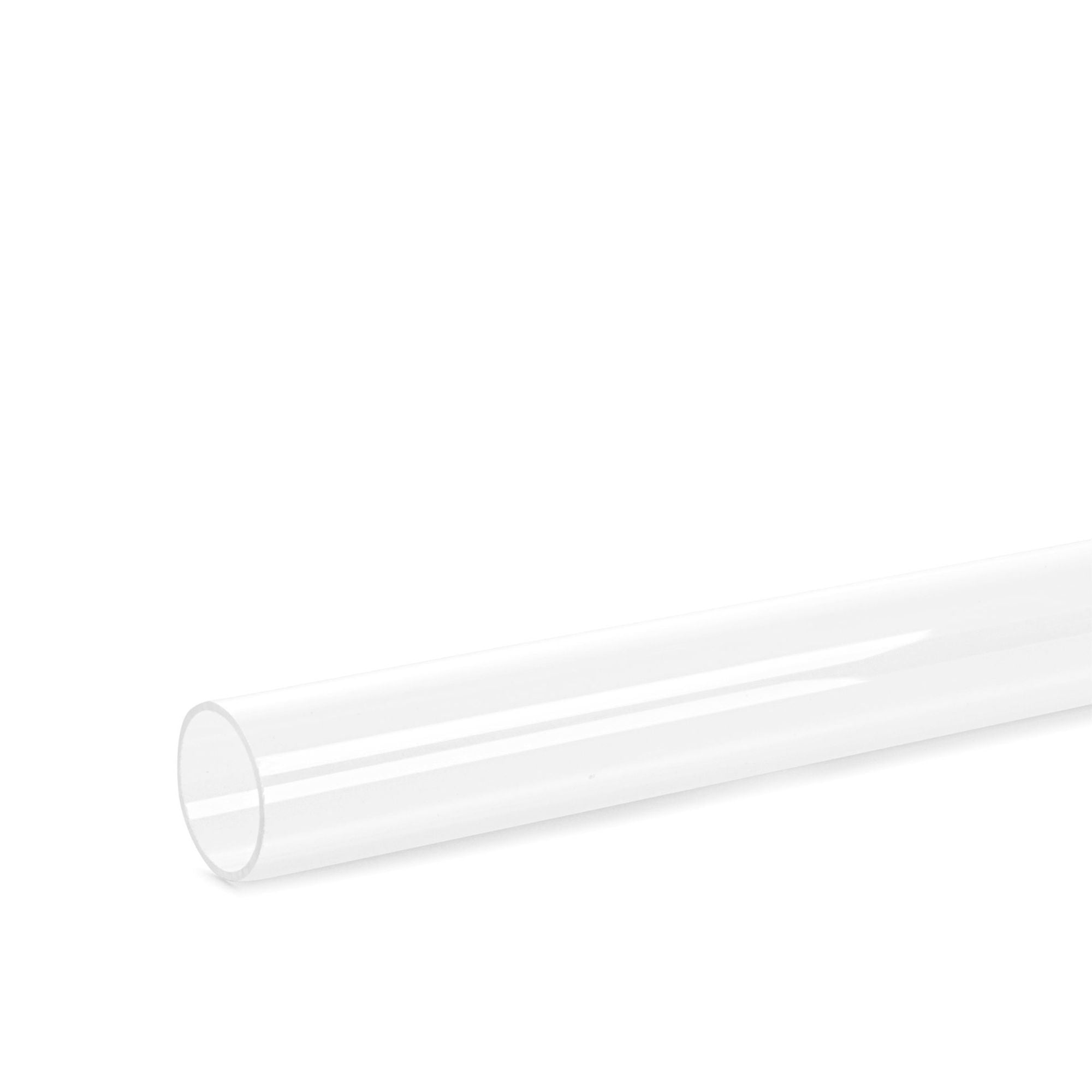 4DXST70023 [file:4DXST70023-1.jpg] Clear Acrylic Round Tube - 40 x 330mm
