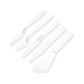4DXTC00023-1 Palette Knives, White Nylon(5 pcs)