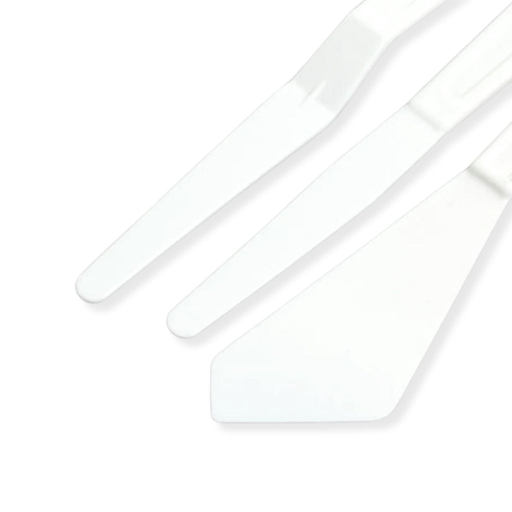4DXTC00023-2 Palette Knives, White Nylon(5 pcs)