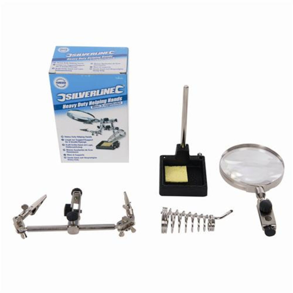 4DXTI00019-2 Helping Hands & Magnifier