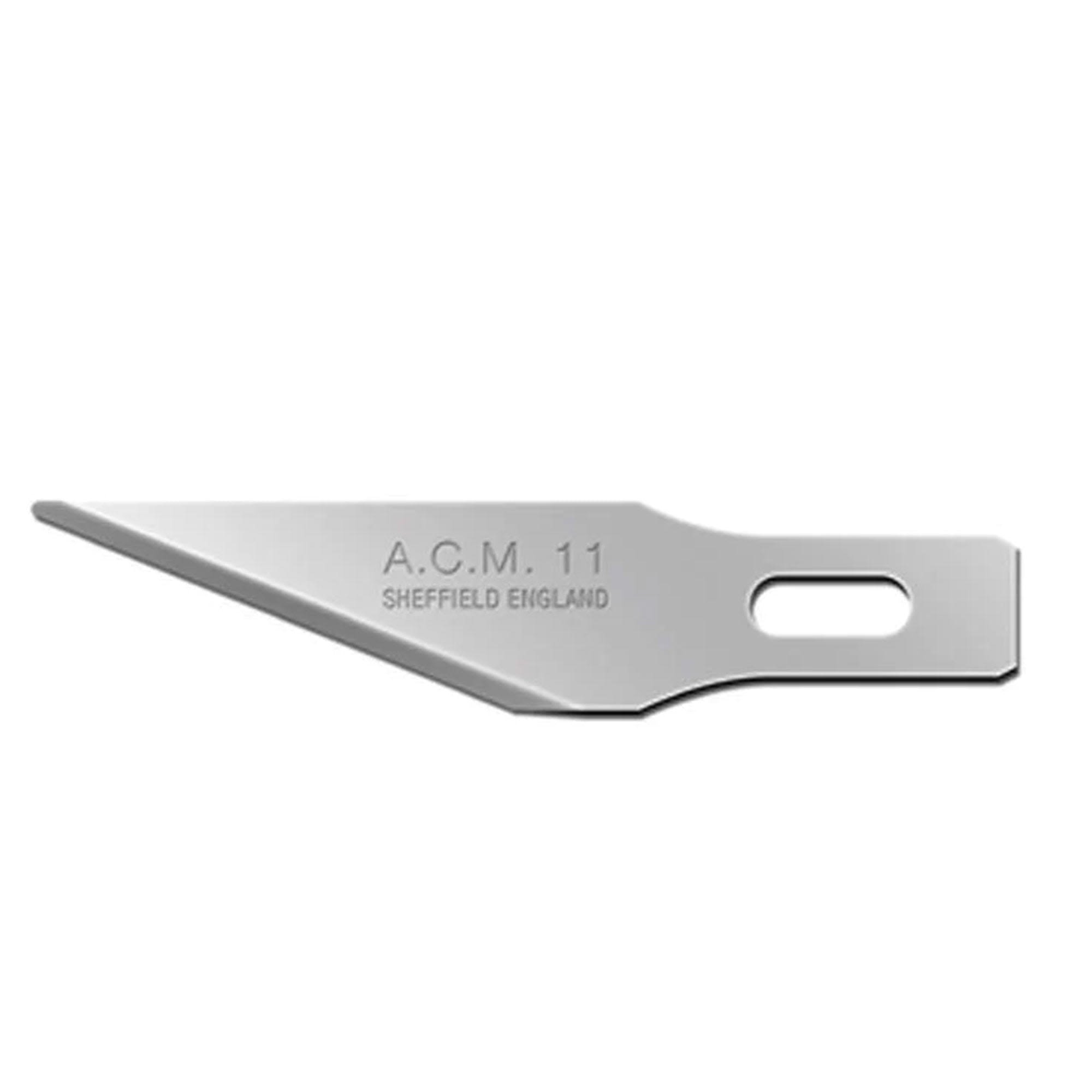 4DXTK10005 [file:4DXTK10005-1.jpg] ACM No.11 Blades (5 pcs)