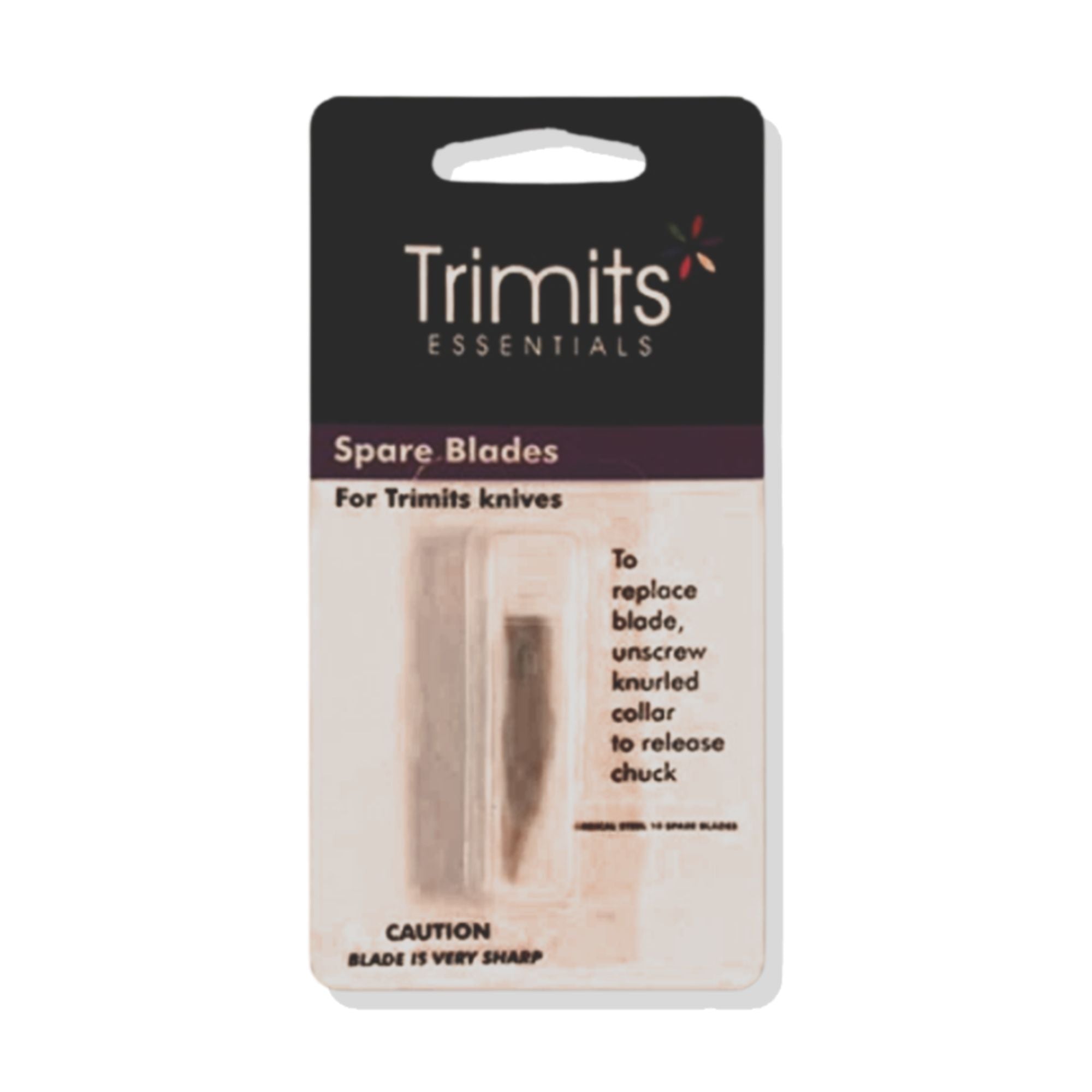 4DXTK10042-1 [file:4DXTK10042-1.jpg] Spare Blades for Trimits Knife