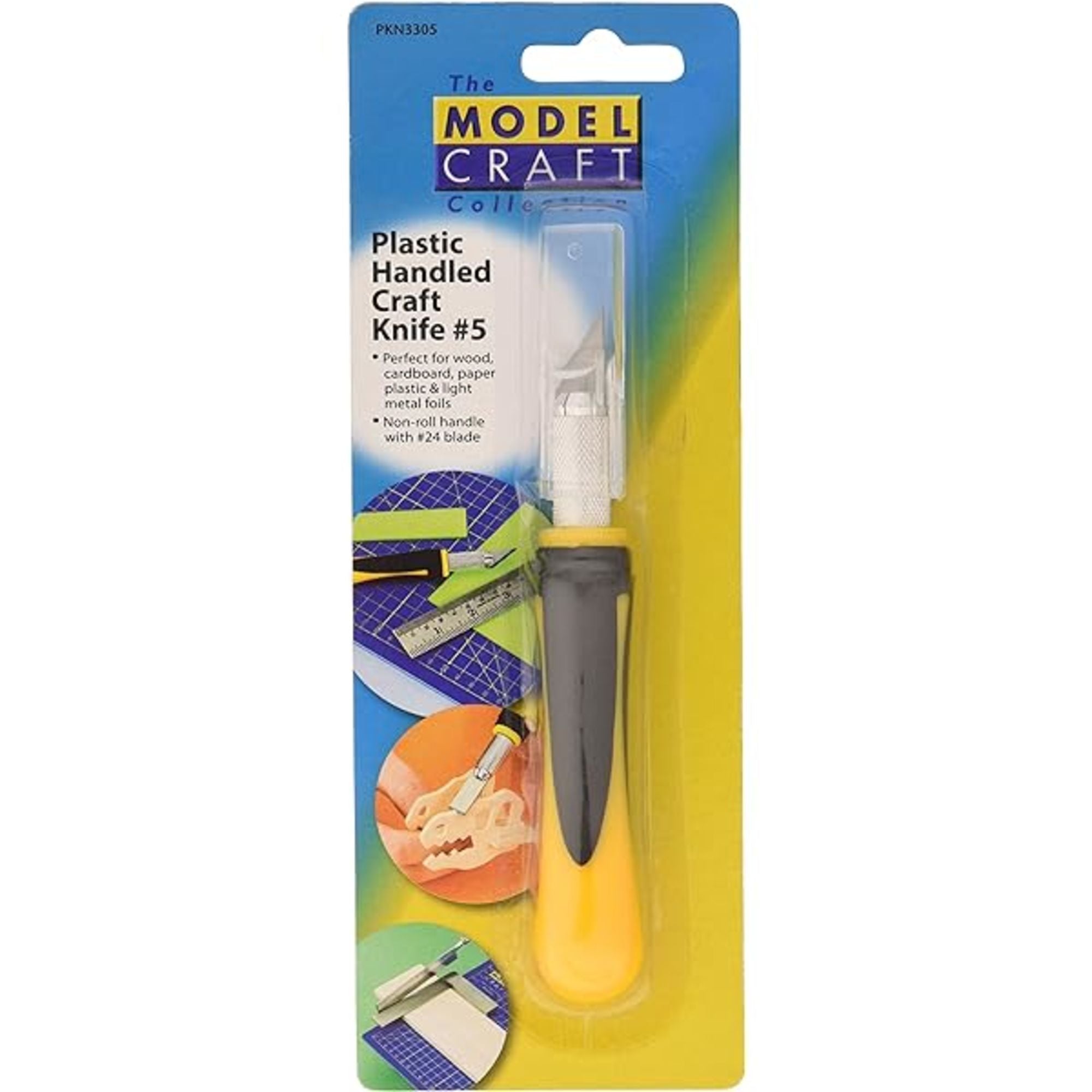 4DXTK10077-4 [file:4DXTK10077-4.jpg] Plastic Handled Knife No.5