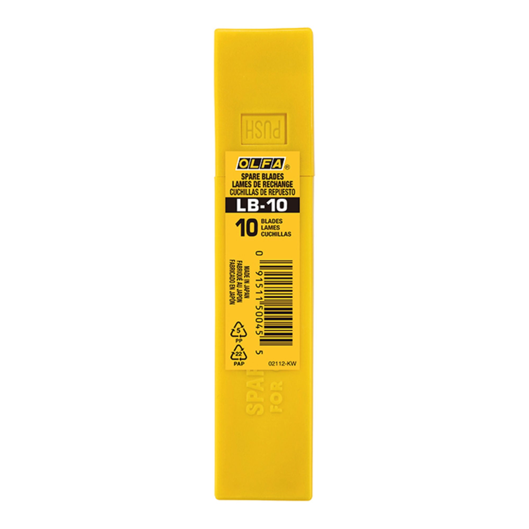 4DXTK30006-3 [file:4DXTK30006-3.jpg] Retractable Knife, Olfa Heavy Duty Spare Blades