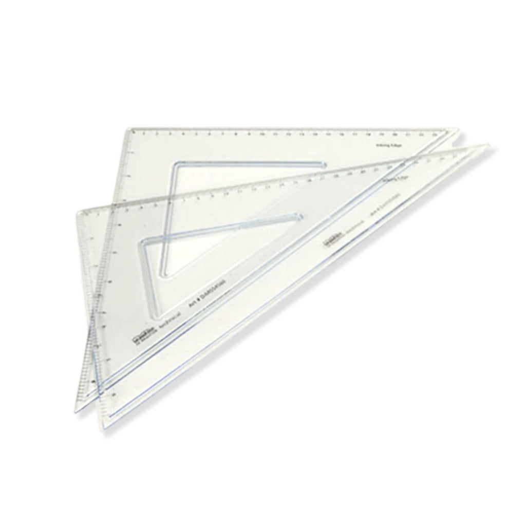4DXTQ10005-3 Set Square (2 pcs)