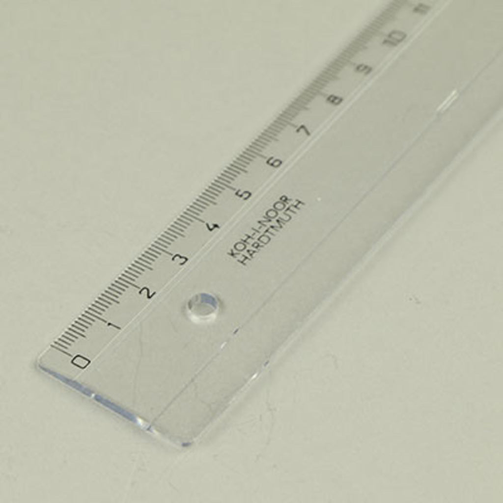 4DXTR10032-3 Rule, Clear 300mm