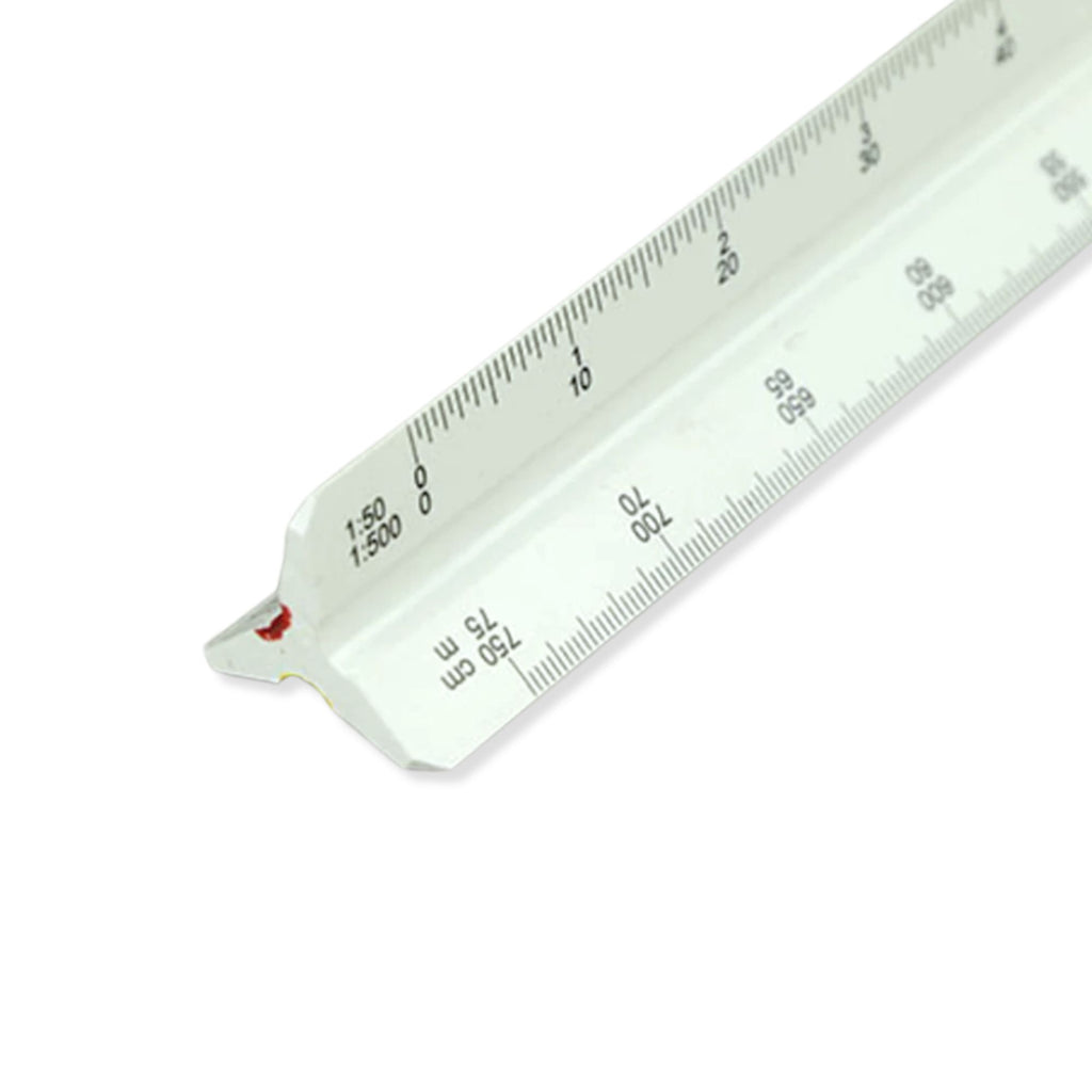 4DXTR10033-4 Scale Rule, Triangular 300mm