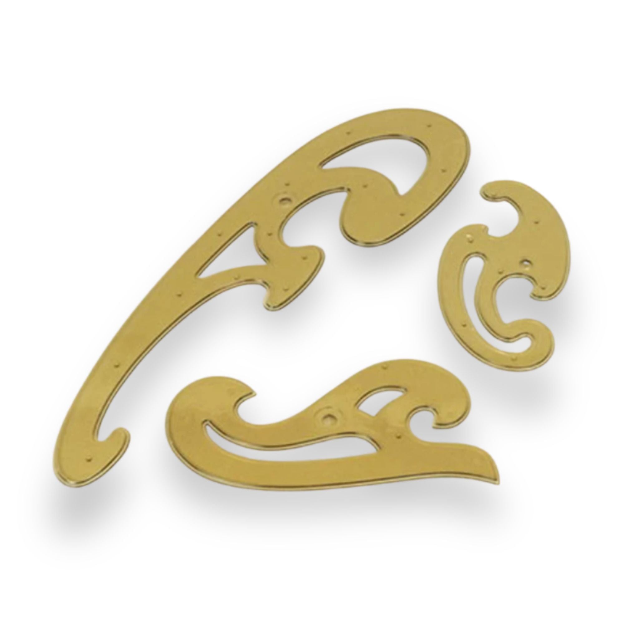 4DXTR20009-1 French Curves (3 pcs)