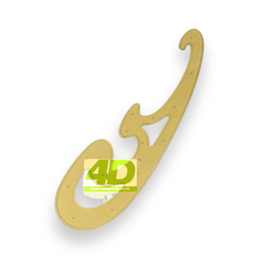 4DXTR20009-4 French Curves (3 pcs)