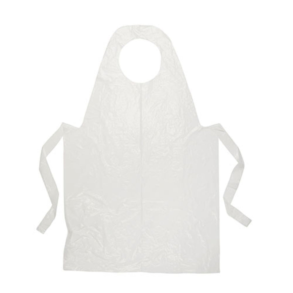 4DXTY00026-1 [file:4DXTY00026-1.jpg] Apron Plastic Disposable (100 pcs)