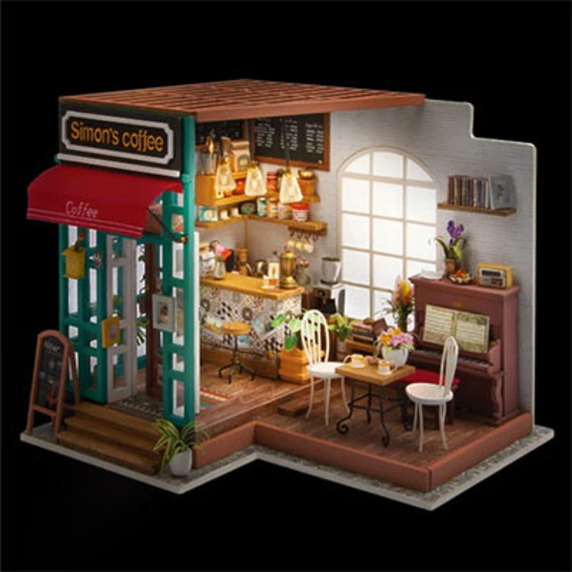 4DXUK60002-2 [file:4DXUK60002-2.jpg] DIY Simons Coffee Shop
