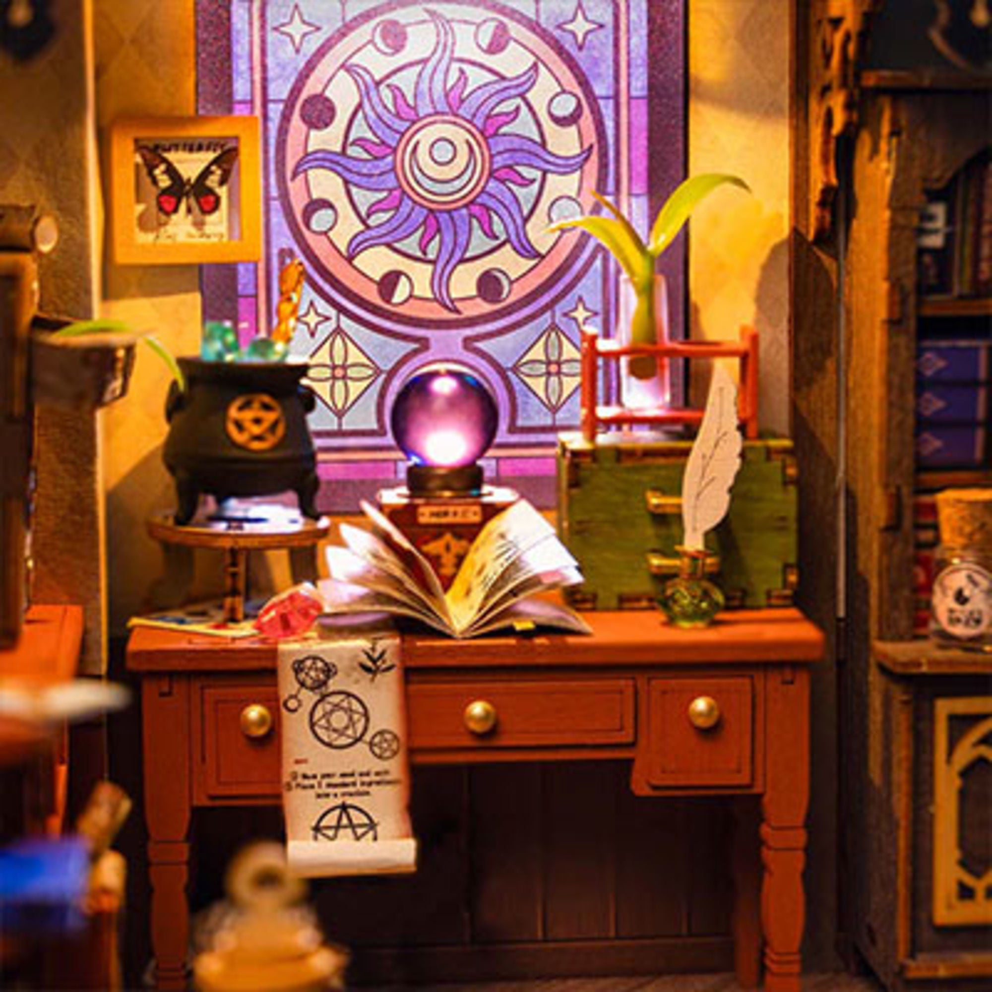 4DXUK60019-3 [file:4DXUK60019-3.jpg] DIY The Magic Study