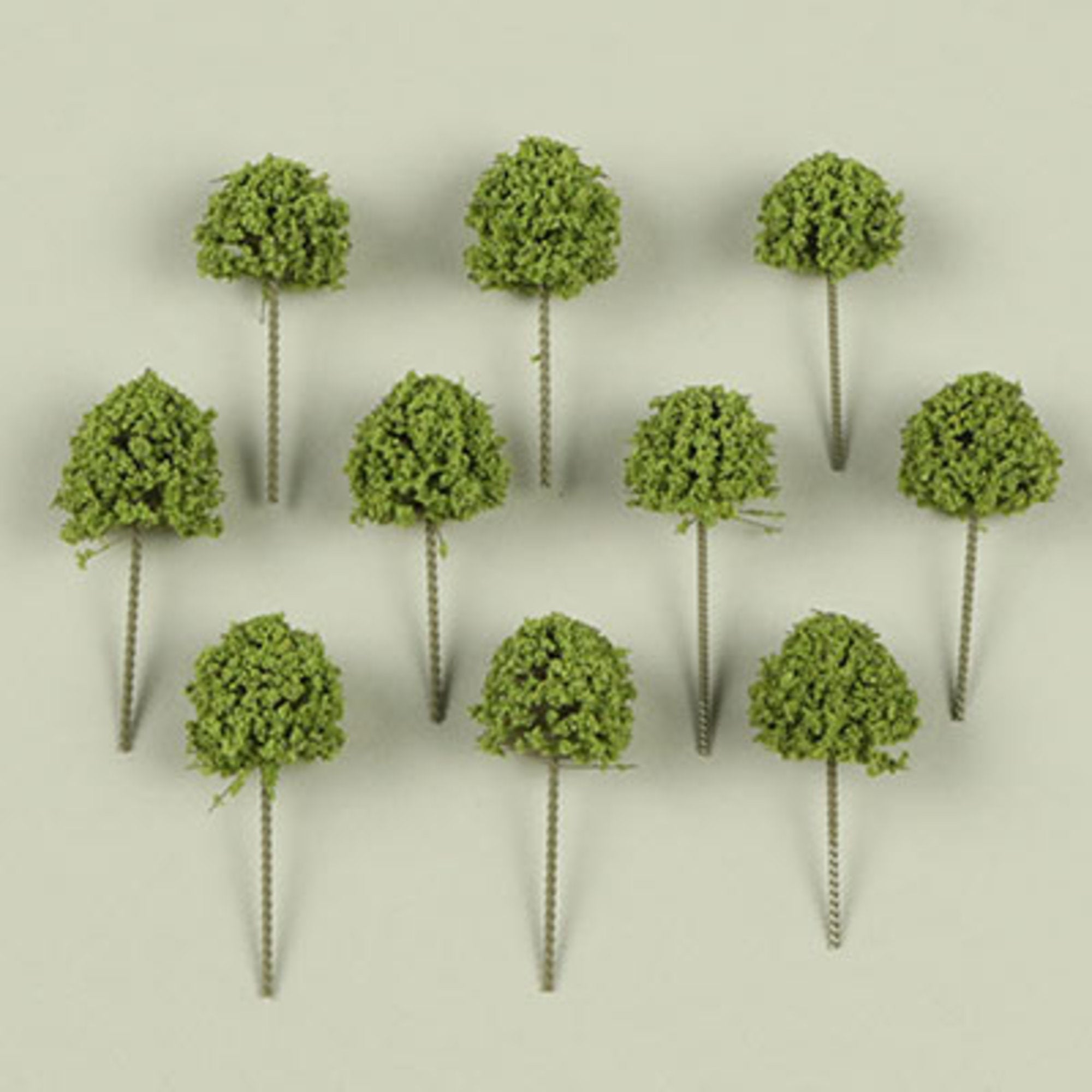 Light Green String & Wire Tree Packs - 6-8mm (10 pcs)