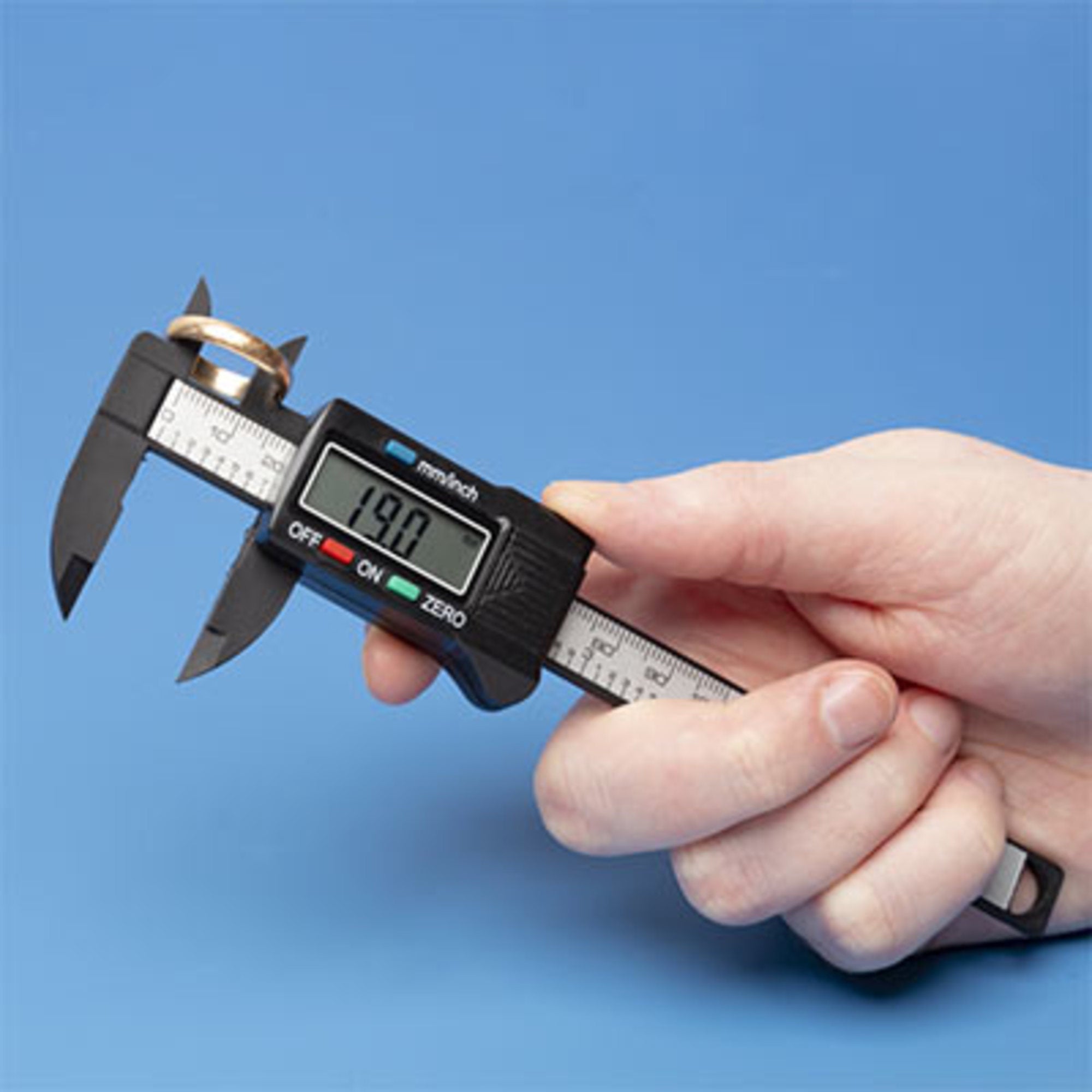 Vernier, plastic 100mm (LCD)