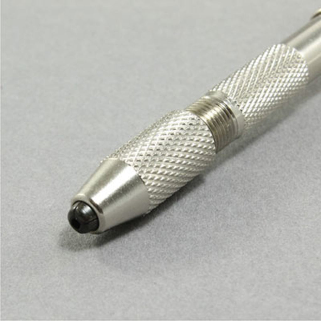 Pin vice 4 jaw/ wood handle
