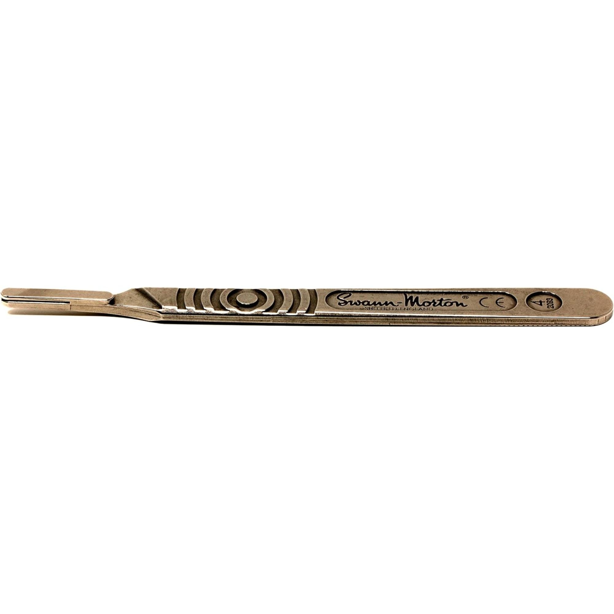 Knife Handle Graduated Stainless No.4