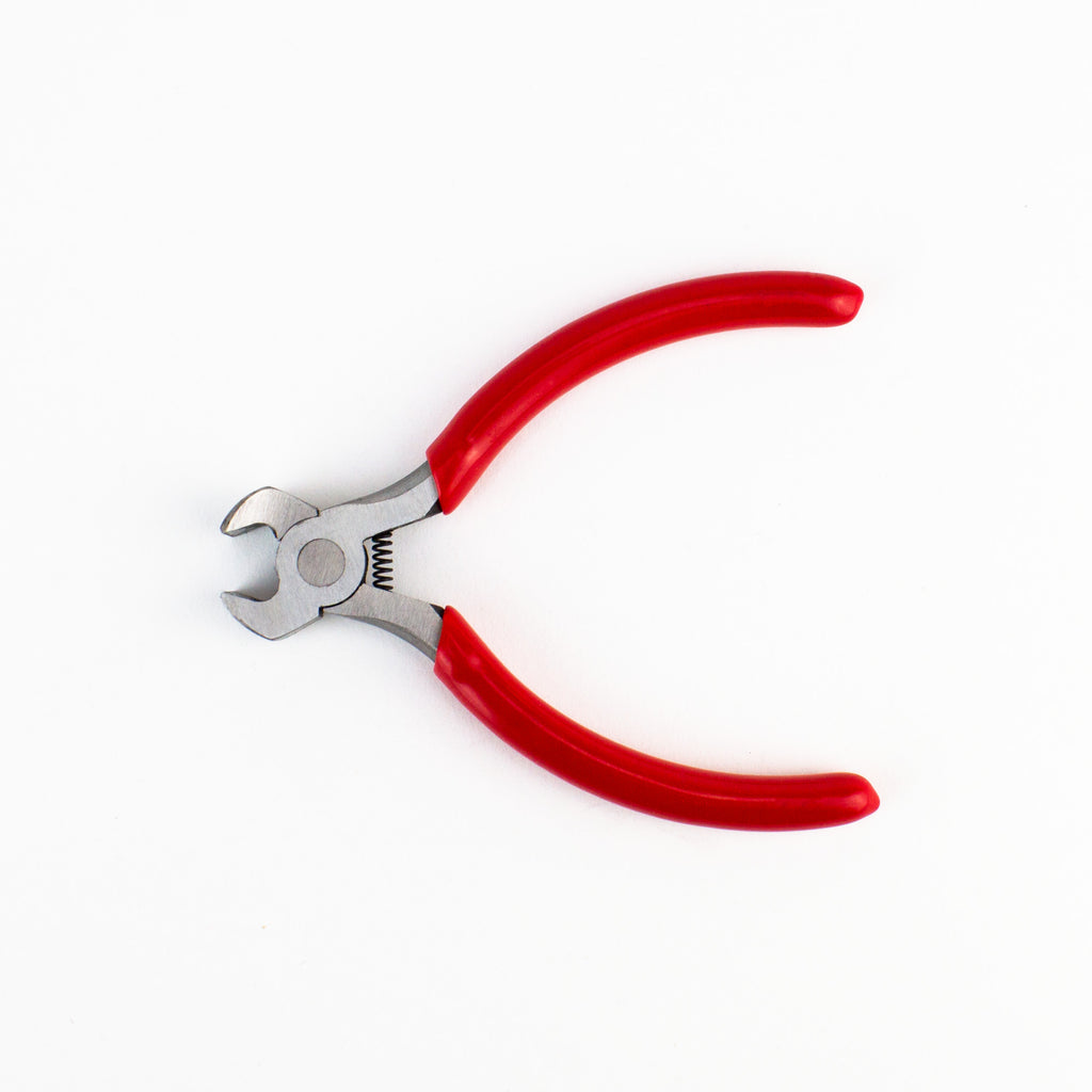 5in Spring Loaded Soft Grip Plier, End Nipper (Carded)