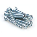 5507727 [file:5507727-1.jpg] Metal Crosshead Screw, M4 x 25 (10 x 5 pcs) (5 Packs of 10 packets, 50 pcs total)