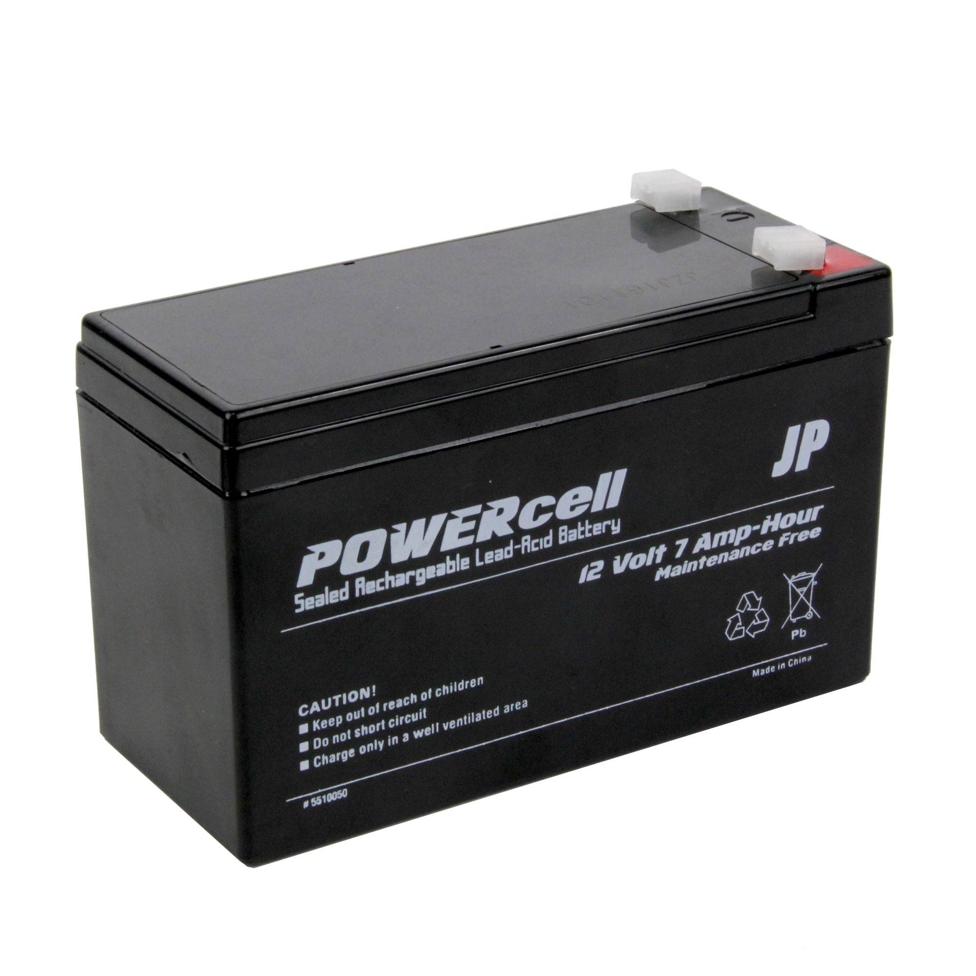 5510050 [file:5510050-1.jpg] Powercell Gel Battery, 12V 7Ah