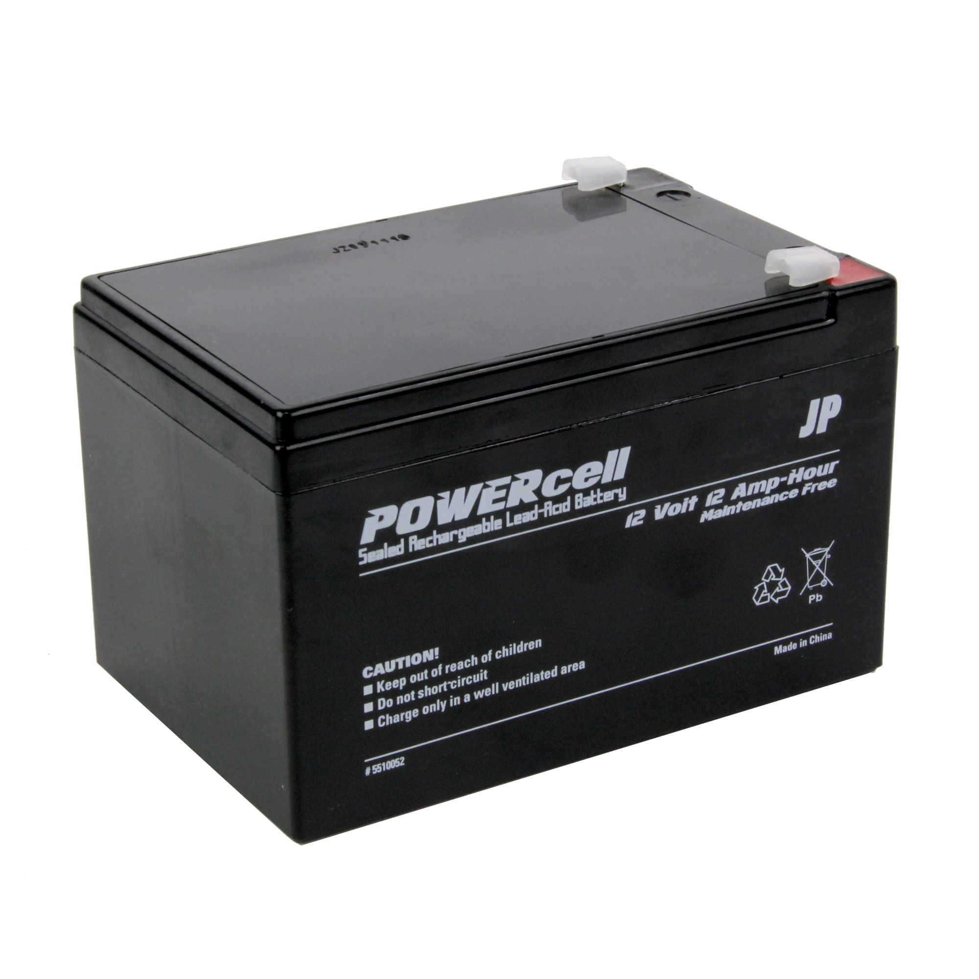 5510052 [file:5510052-1.jpg] Powercell Gel Battery, 12V 12Ah