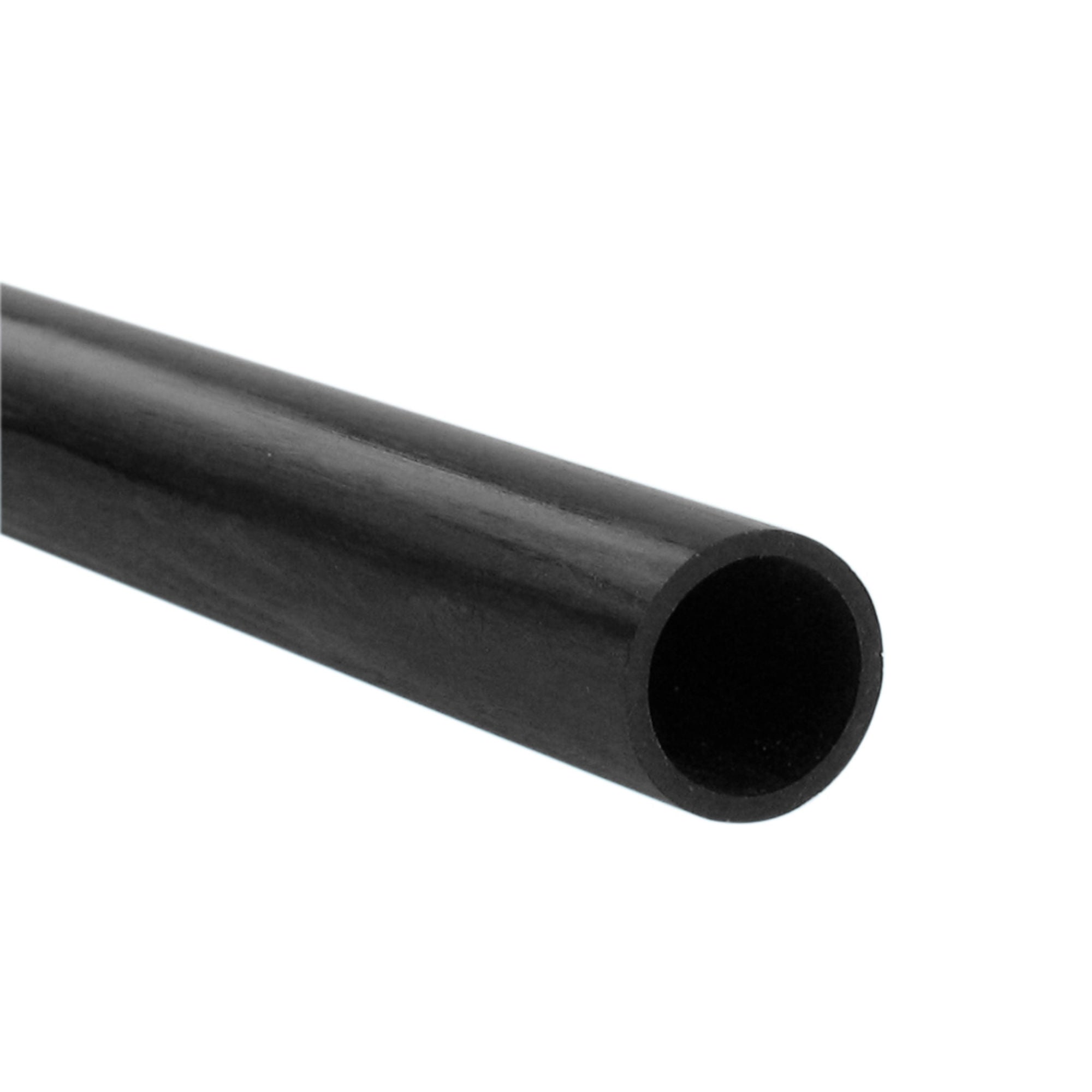 5518450 [file:5518450-1.jpg] Carbon Fibre Round Tube, 6 x 4mm x 1m