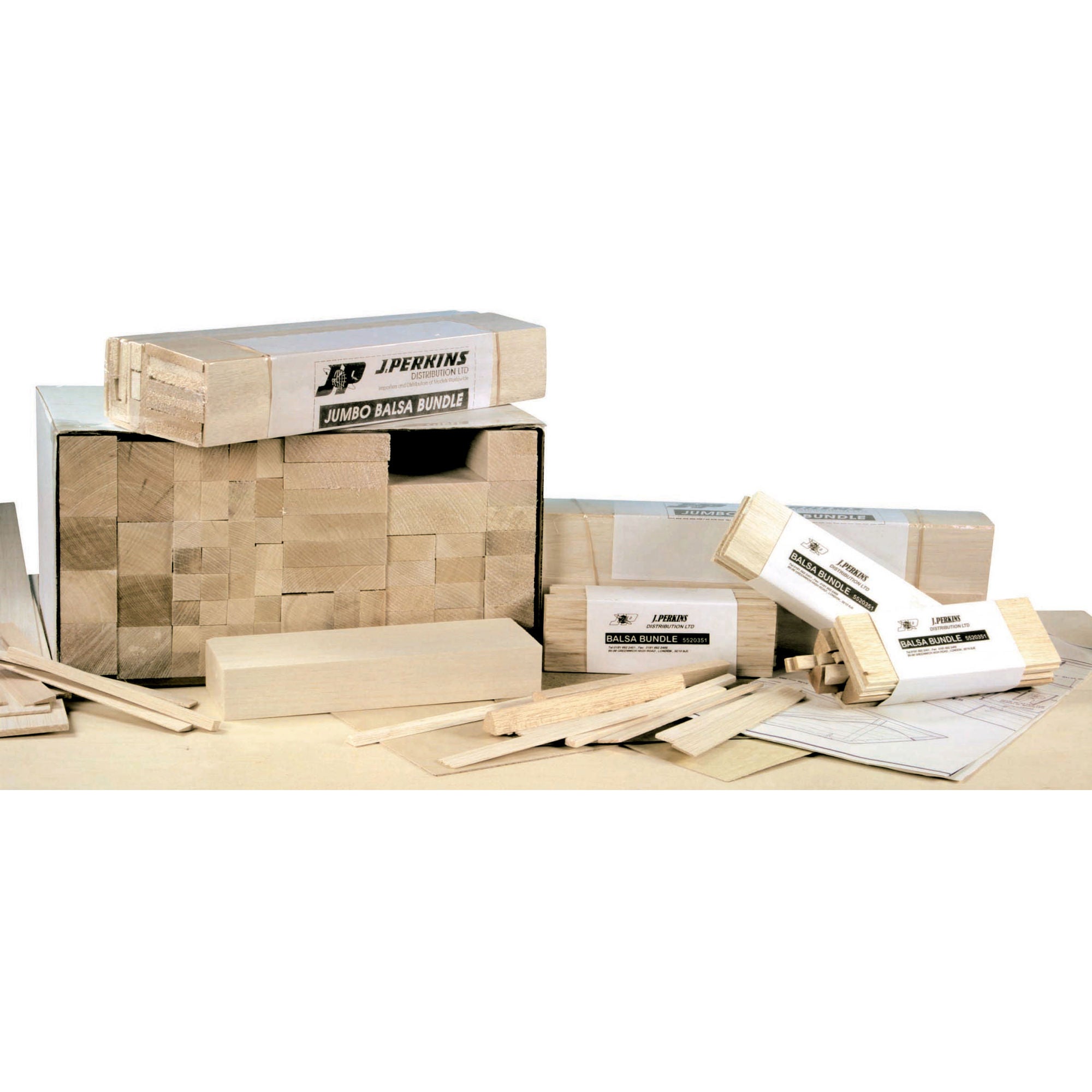 5520335 [file:5520335-1.jpg] Balsa Block Pack 300mm (12in)