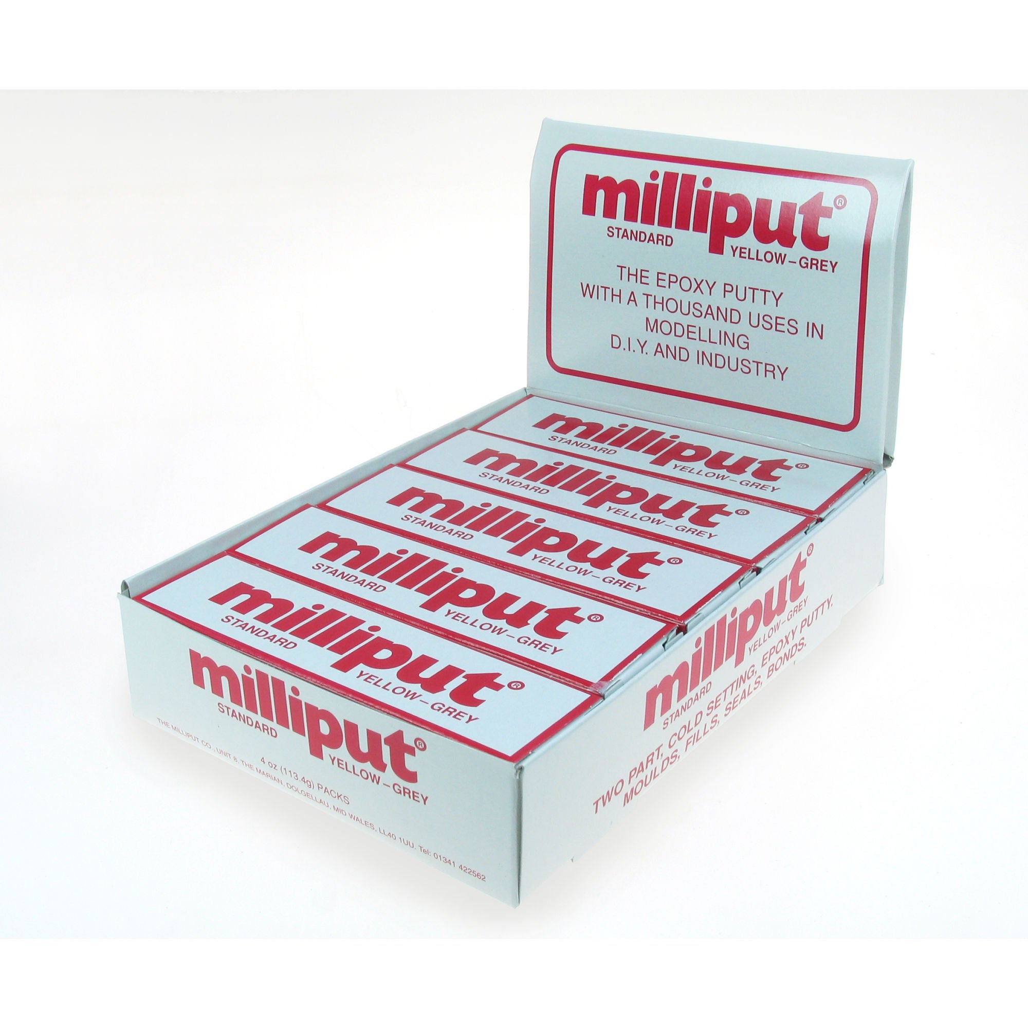 5525160-1 [file:5525160-1.jpg] Milliput Standard (10 pcs)