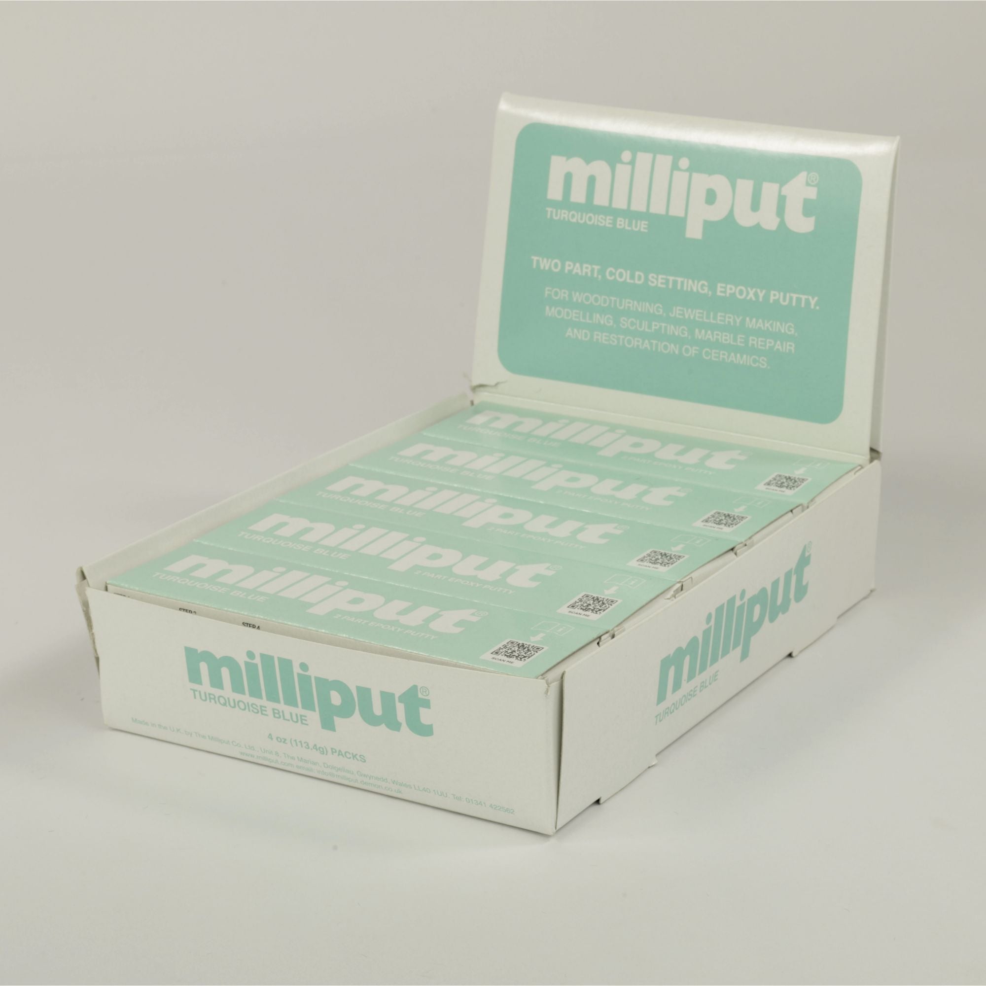 Milliput Turquoise Blue (10pcs)