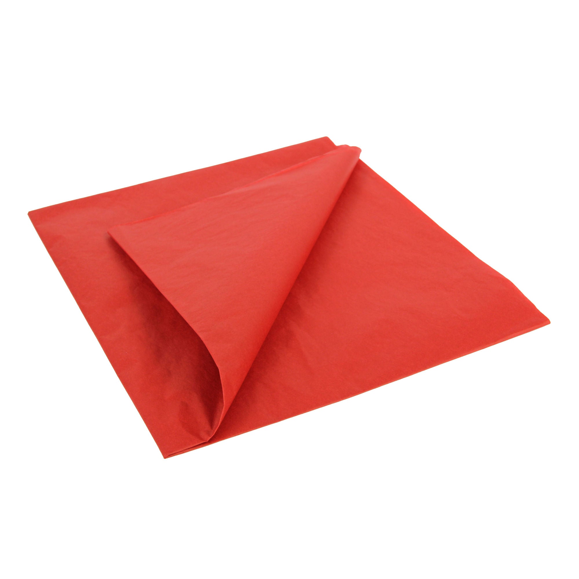 5525205 [file:5525205-1.jpg] Lightweight Tissue Covering Paper 50 x 76cm - Reno Red (5 Sheets)