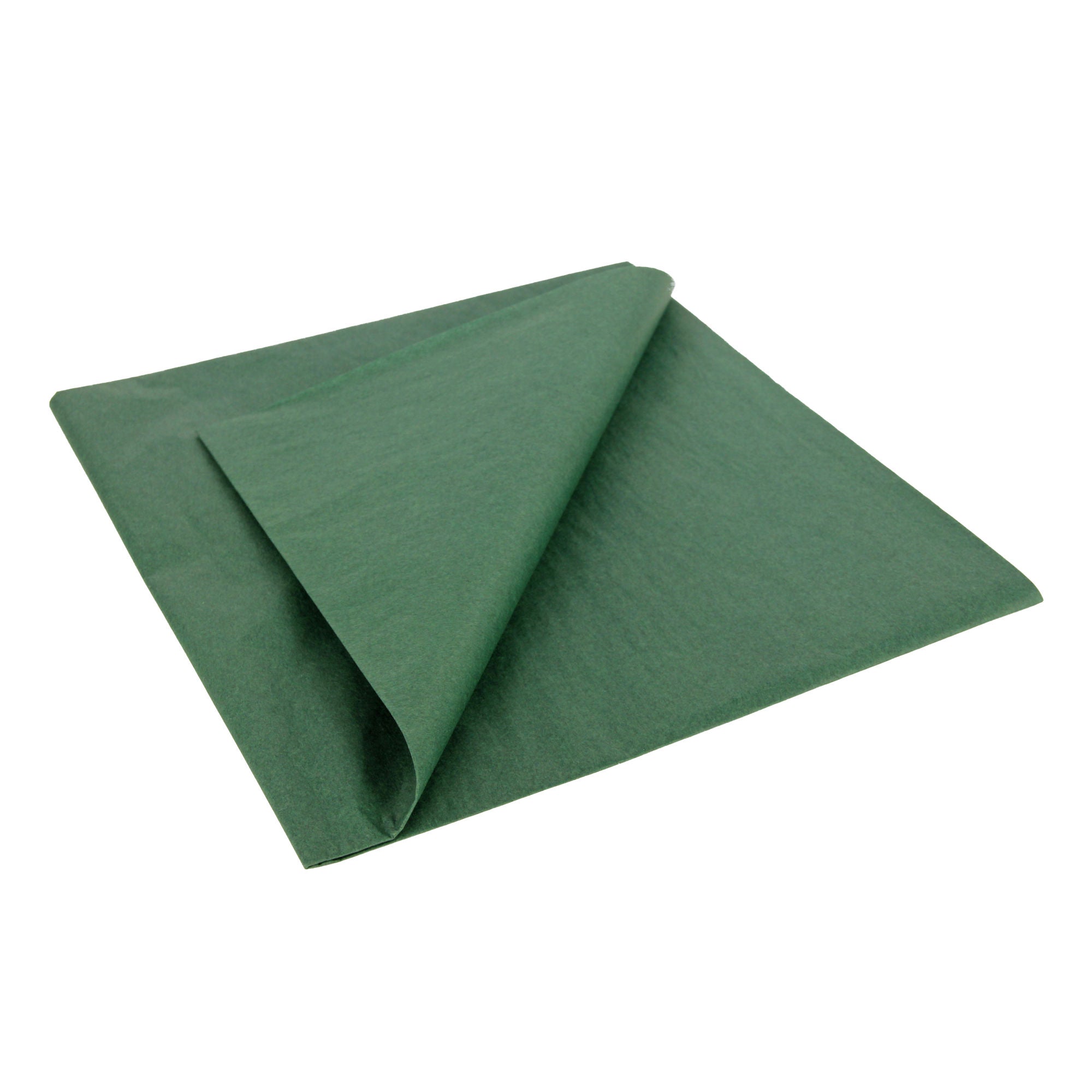 5525213 [file:5525213-1.jpg] Lightweight Tissue Covering Paper 50 x 76cm - Dark Green (5 Sheets)