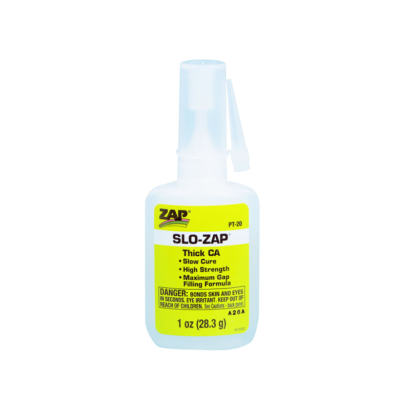5525660-1 [file:5525660-1-1.jpg] PT20 Slo-Zap CA Glue, 1oz (Thick)