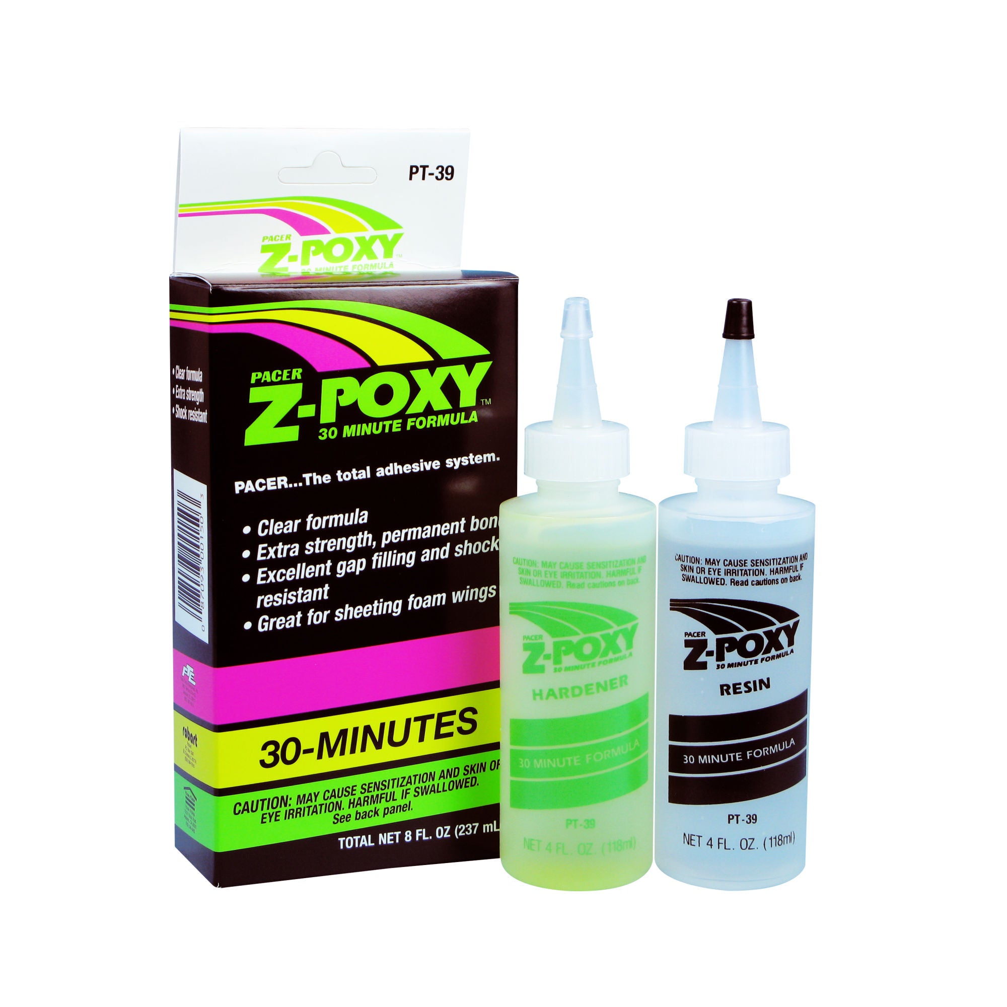 5525785-1 [file:5525785-1-1.jpg] PT39 Z-Poxy 30 Minute Epoxy Glue 8oz