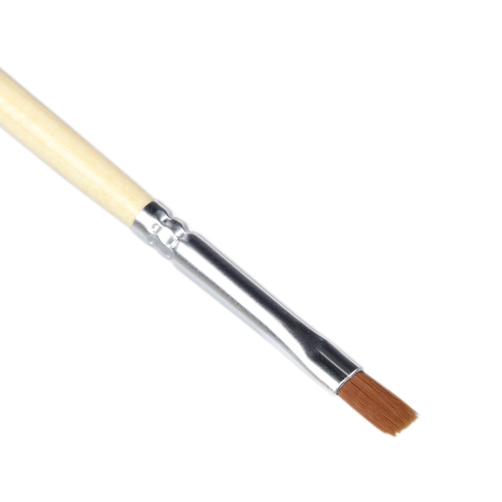 5531187 [file:5531187-1.jpg] Flat Brushes #4 (12 pcs)
