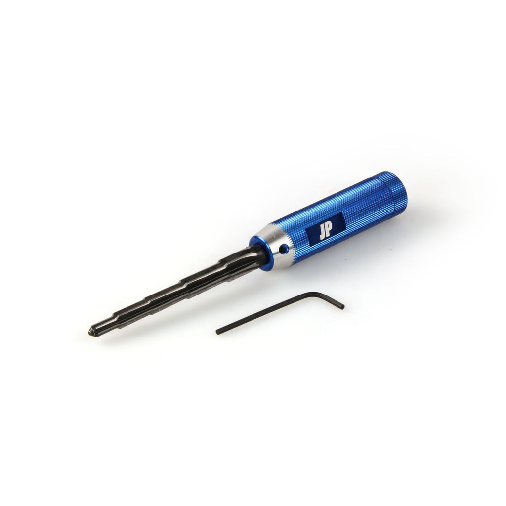 5535504 [file:5535504-1.jpg] Stepped Reamer With Anodized Handle