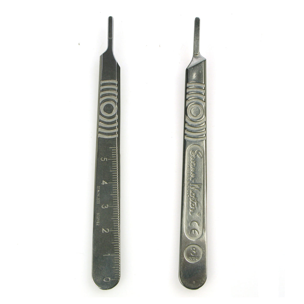 5535625 [file:5535625-1.jpg] Surgical Knife Handle No. 3