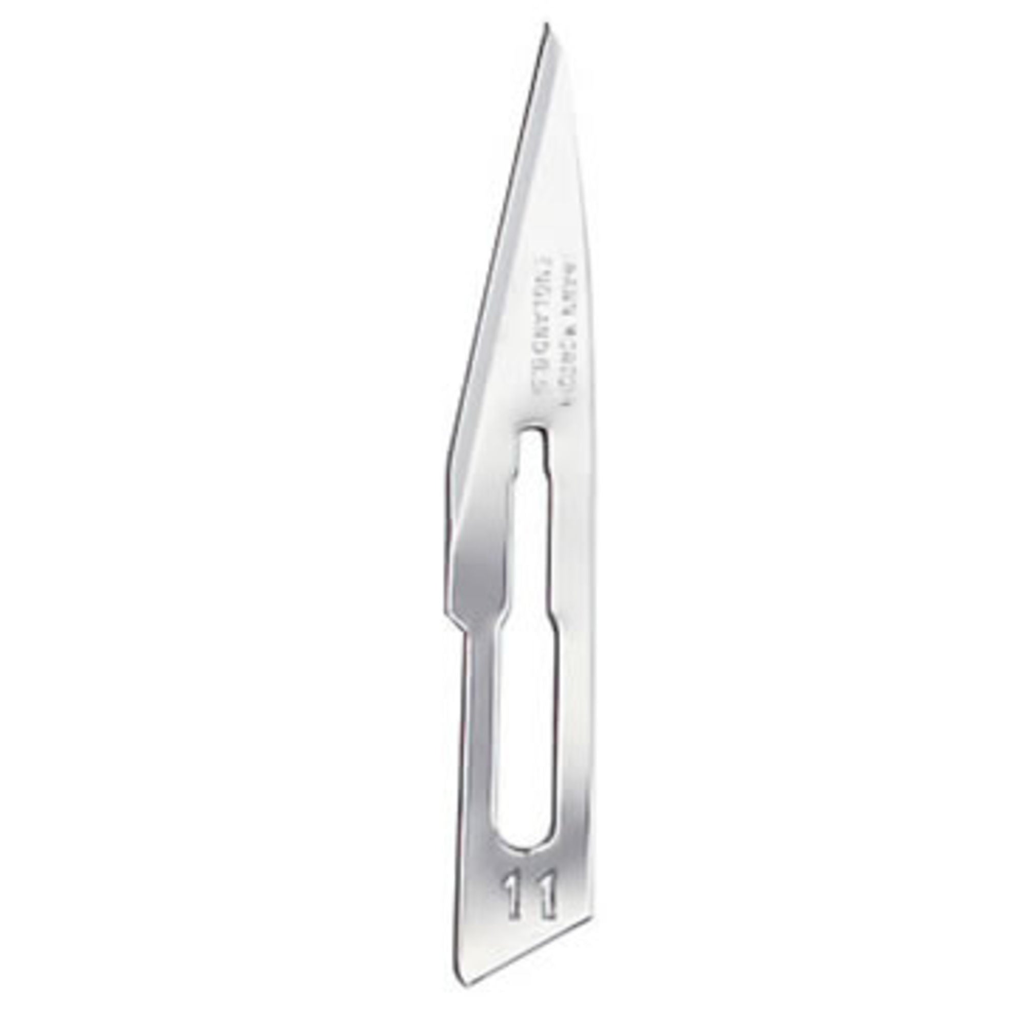 5535651 [file:5535651-1.jpg] Non-Sterile Knife Blades #11 (20 packets of 5 Blades, 100 pcs Total)