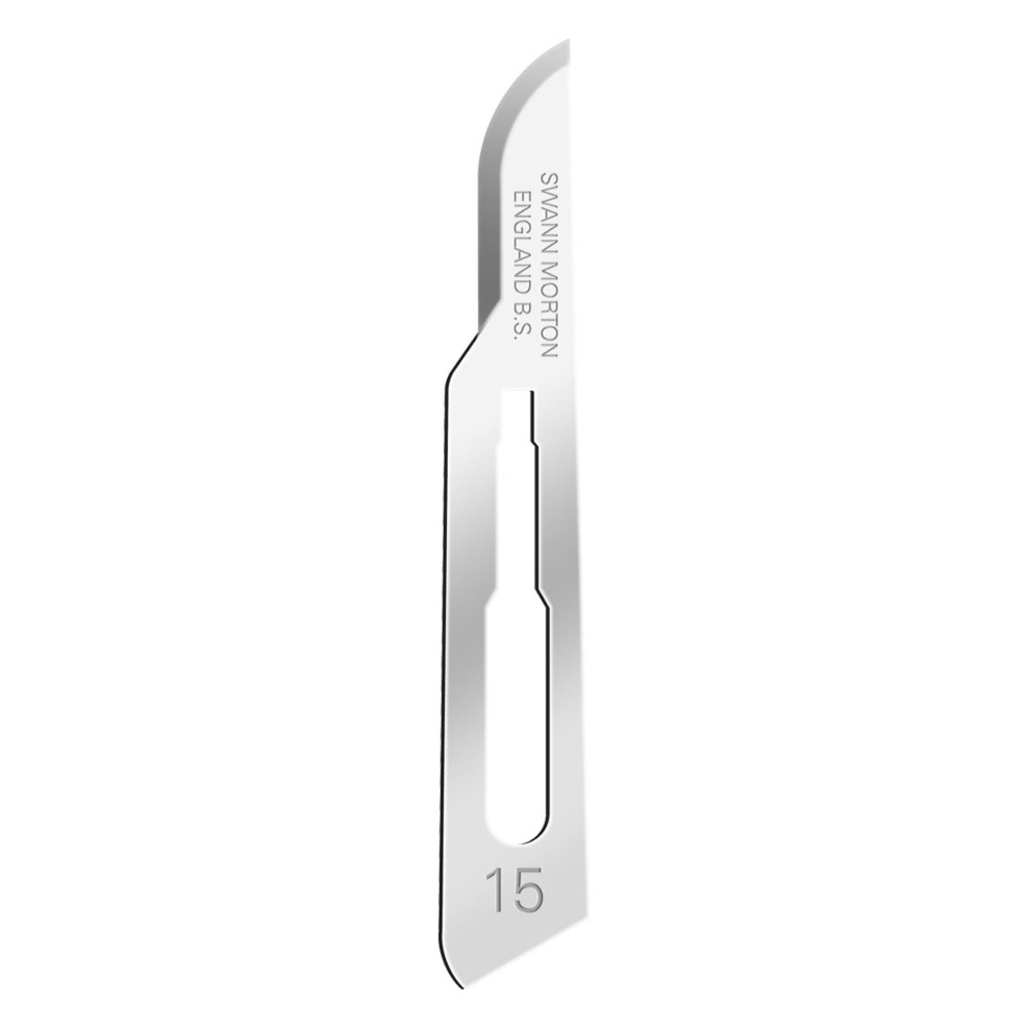 5535661 [file:5535661-1.jpg] Non-Sterile Knife Blades #15 (20 Packets of 5 Blades, 100 pcs Total)