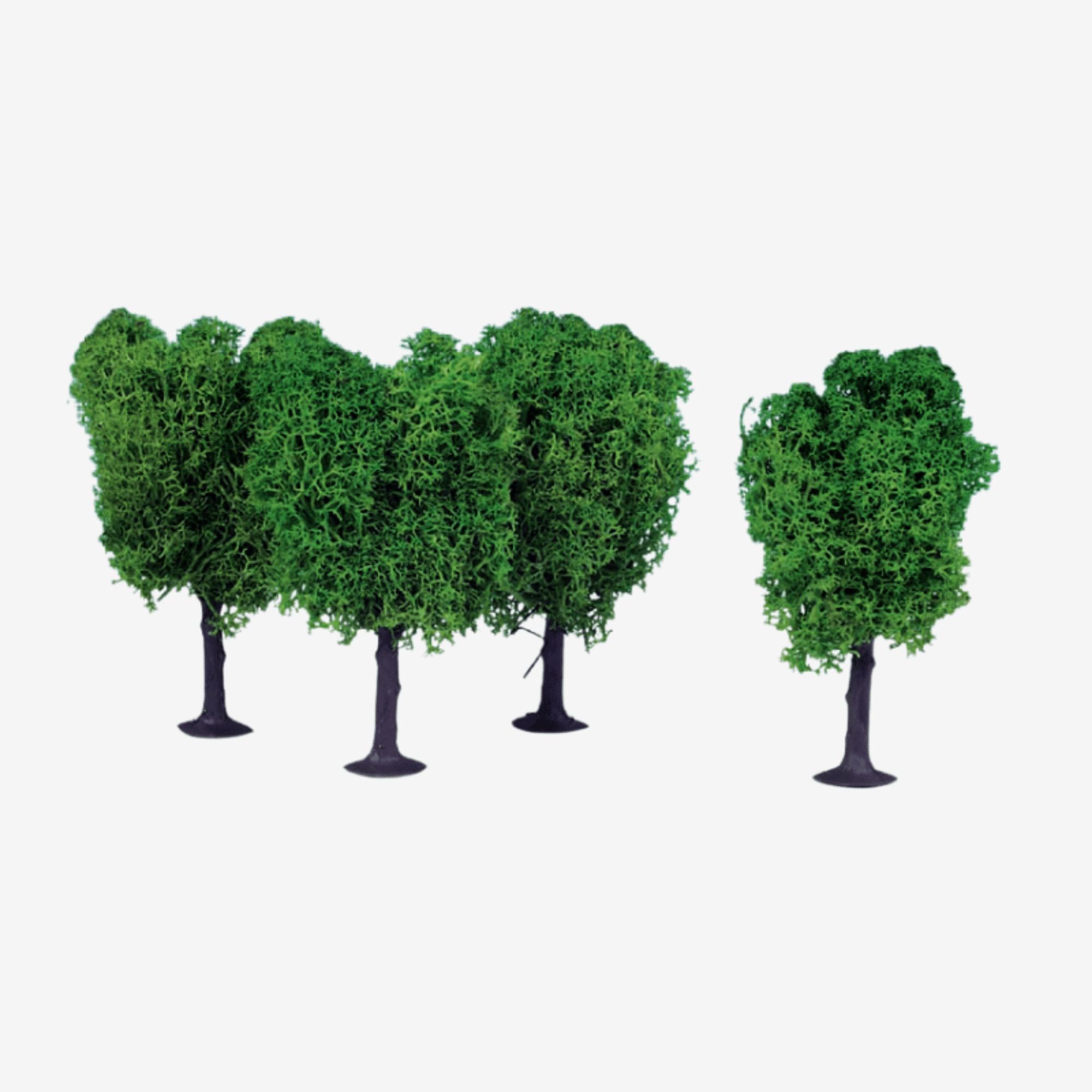 5546050 [file:5546050-1.jpg] Lichen Elm Trees, 12cm (Light Green) (3 pcs) (1020)