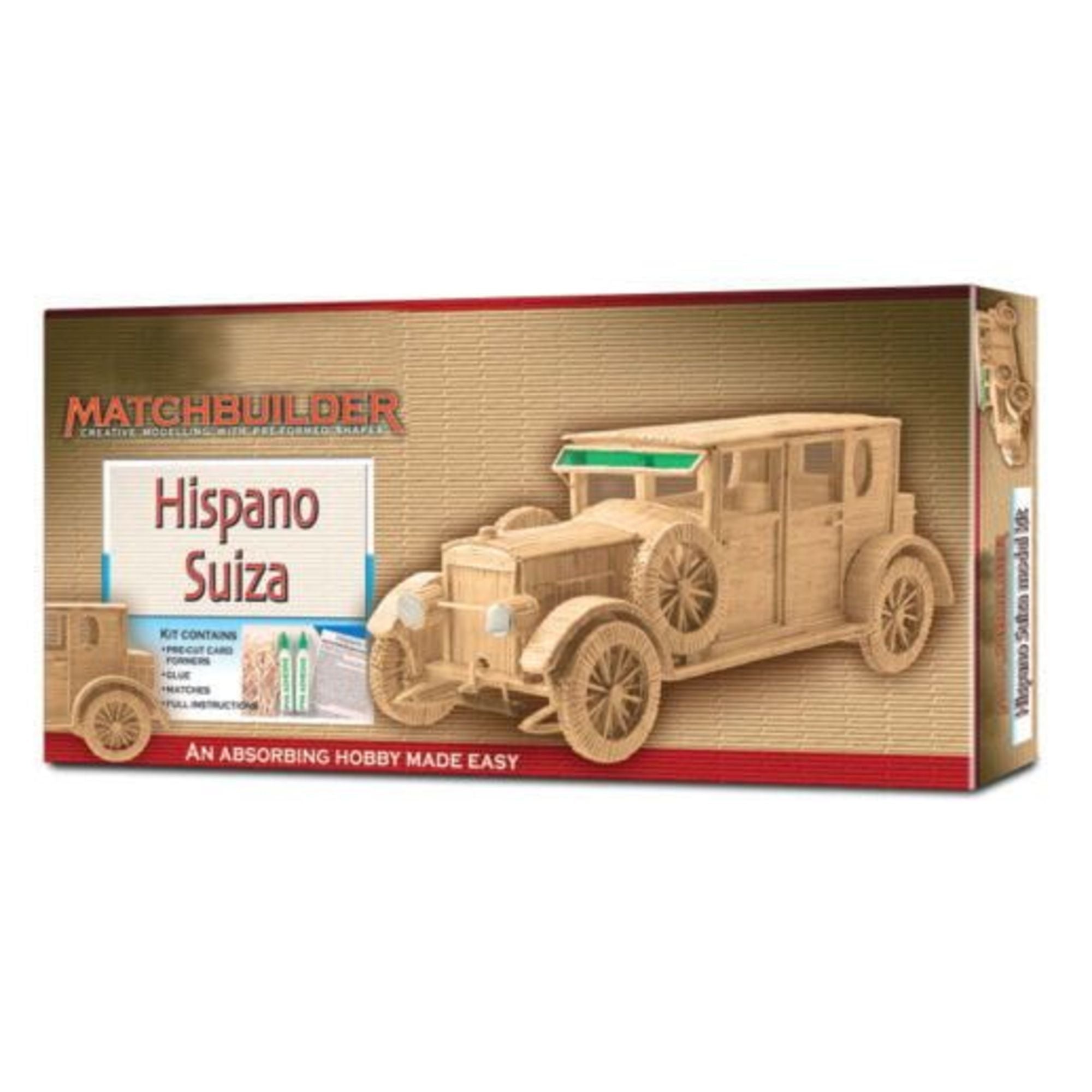 5595590 [file:5595590-1.jpg] Matchbuilder Hispano Suiza Car