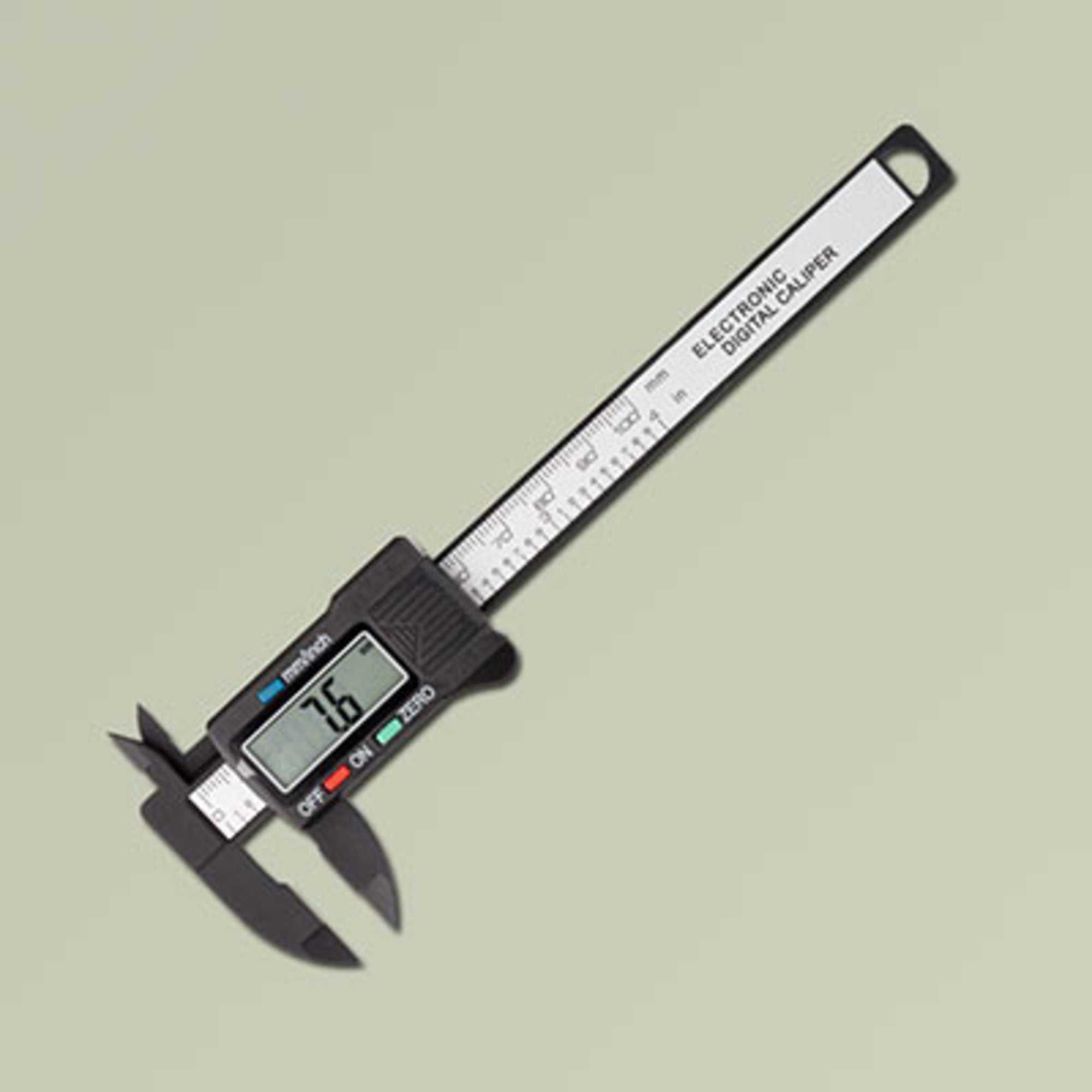 Vernier, plastic 100mm (LCD)