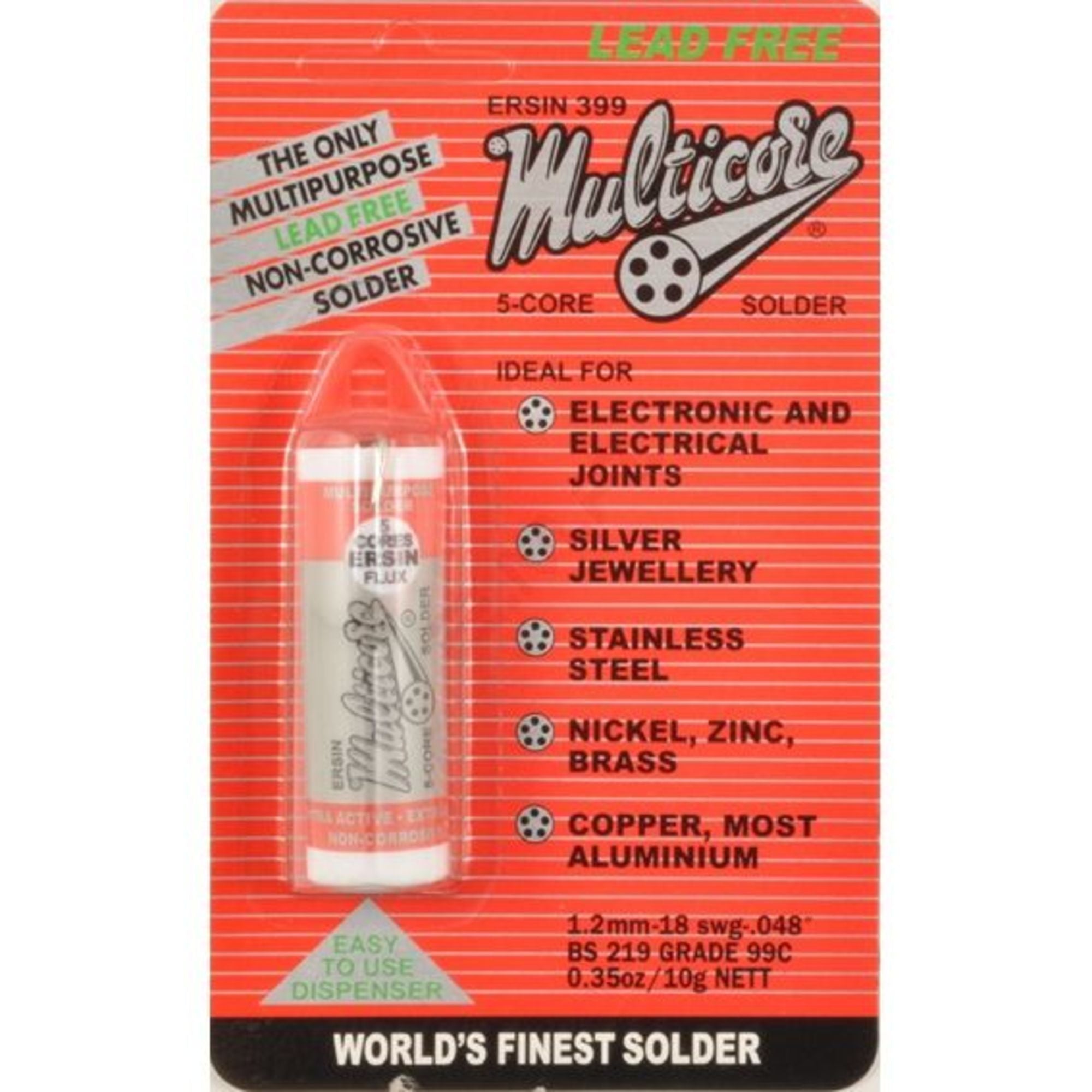 Solder, Multicore Lead Free 10g