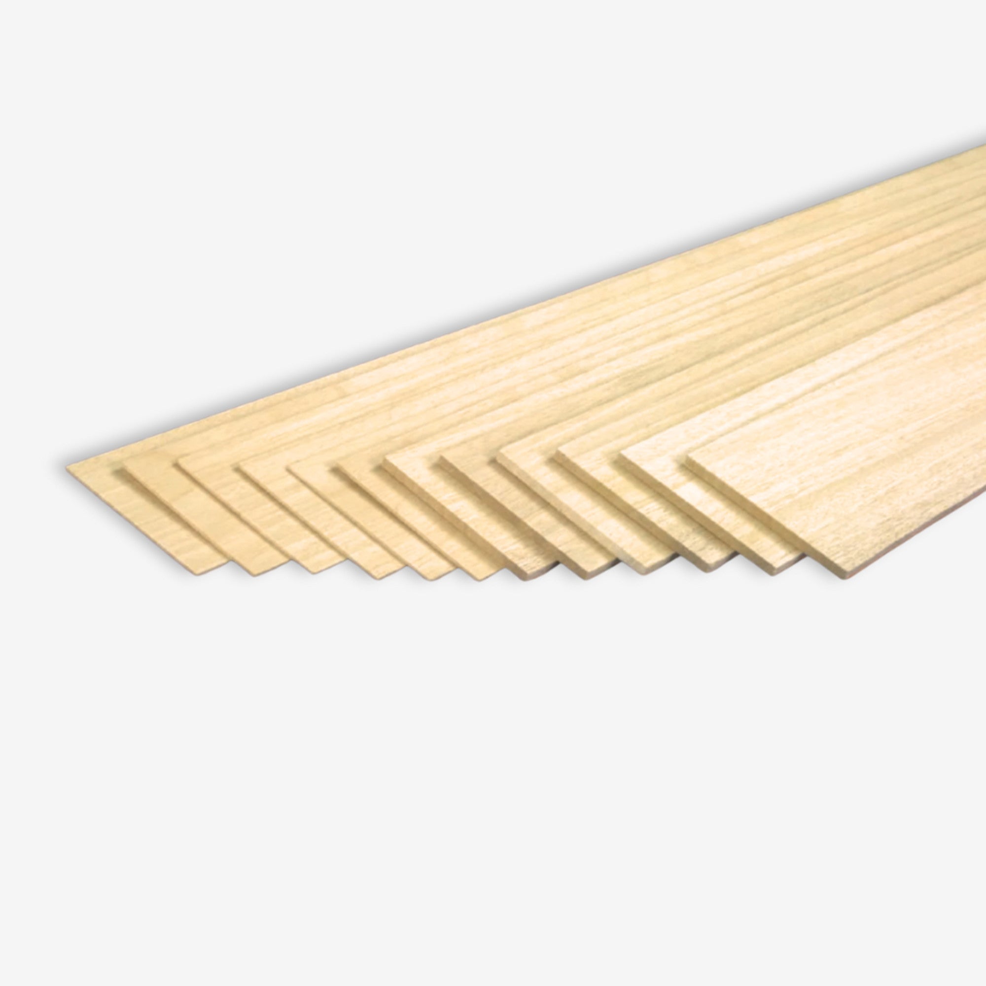 1/4  3in Sheet Obeche (36in long)
