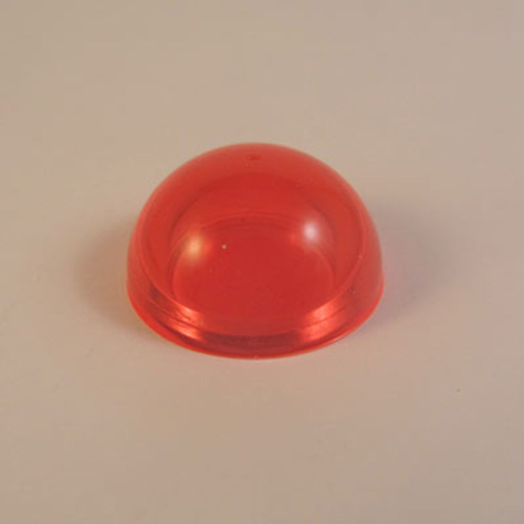 Hemisphere 15.9mm Red